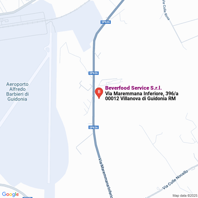 apri la mappa di Beverfood Service S.r.l.