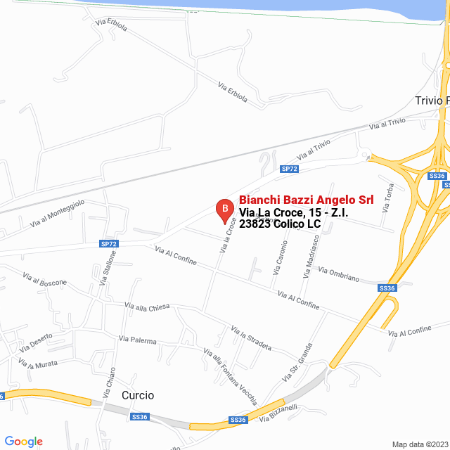 apri la mappa di Bianchi Bazzi Angelo Srl