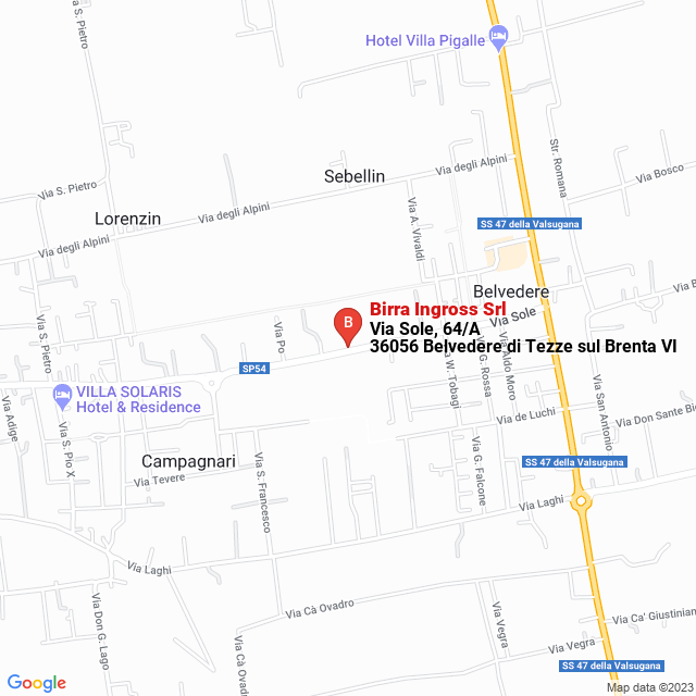 apri la mappa di Birra Ingross Srl