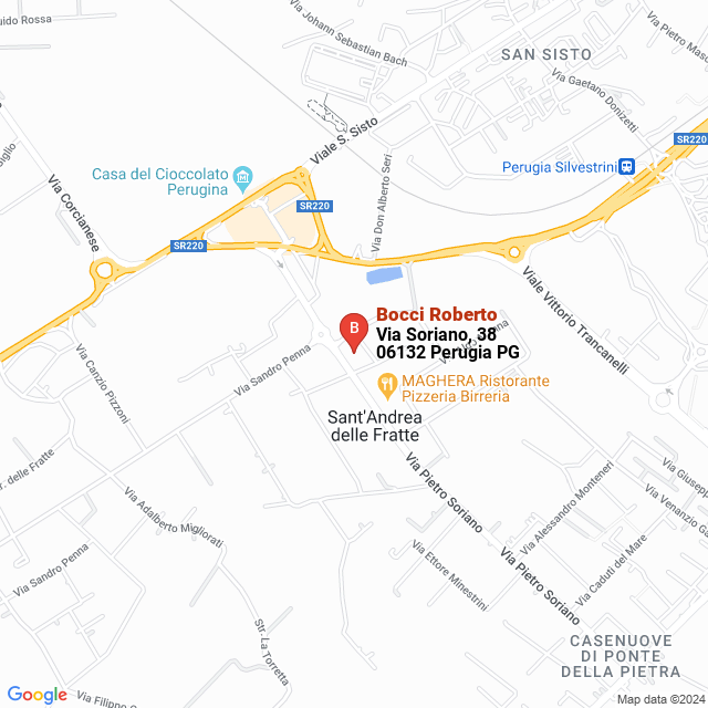 apri la mappa di Bocci Roberto