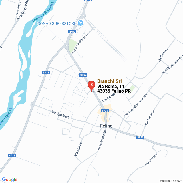 apri la mappa di Branchi Srl