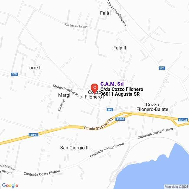 apri la mappa di C.A.M. Srl