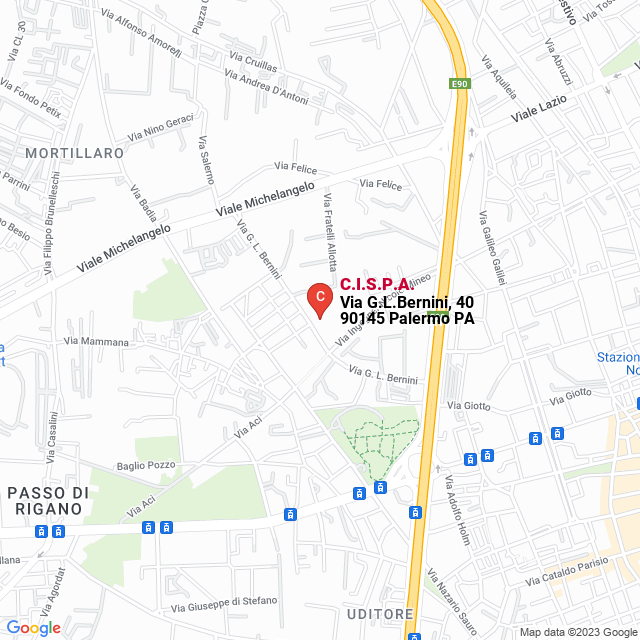 apri la mappa di C.I.S.P.A.