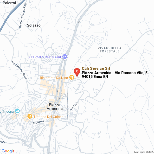 apri la mappa di Calì Service Srl