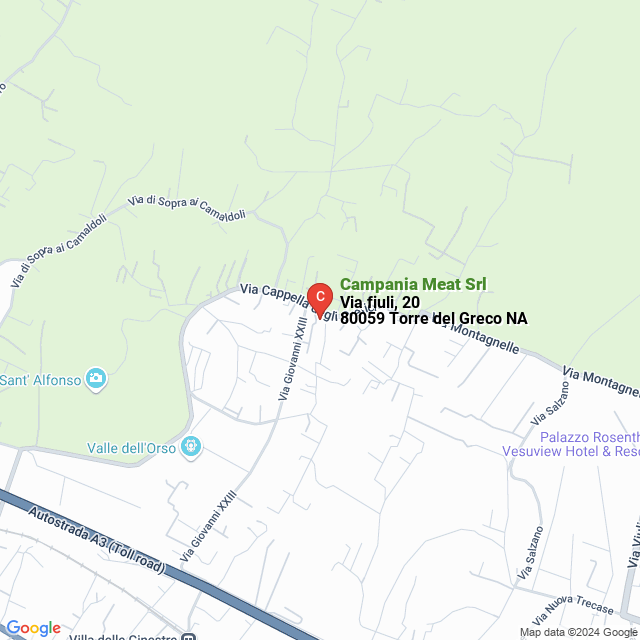 apri la mappa di Campania Meat Srl