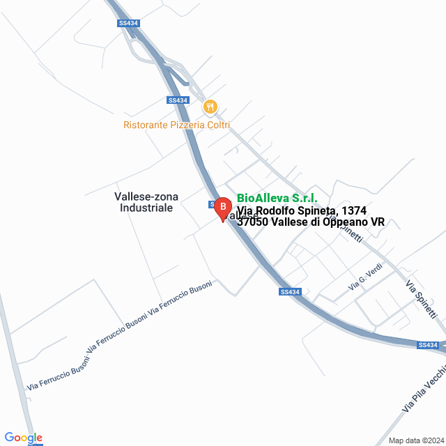 apri la mappa di BioAlleva S.r.l.