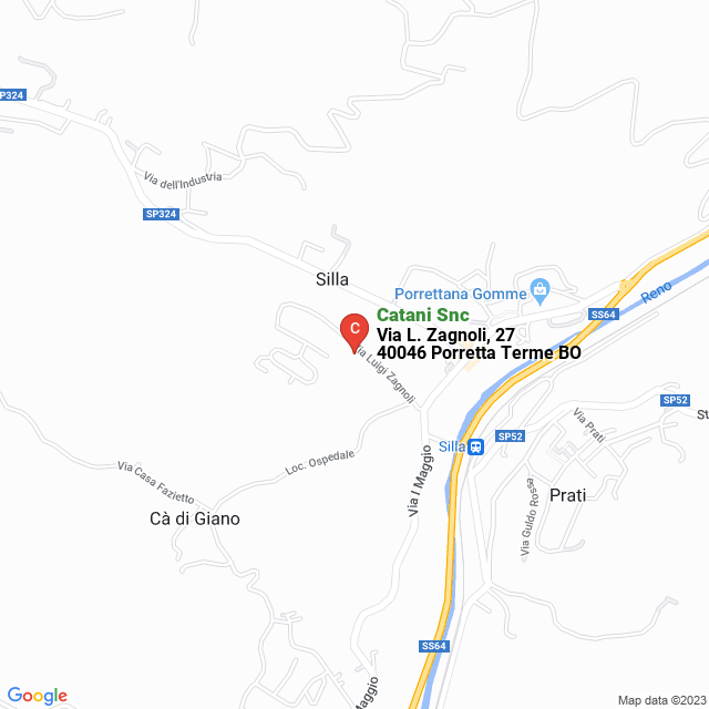 apri la mappa di Catani Snc