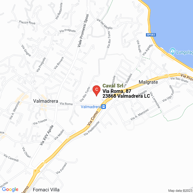 apri la mappa di Caval Srl