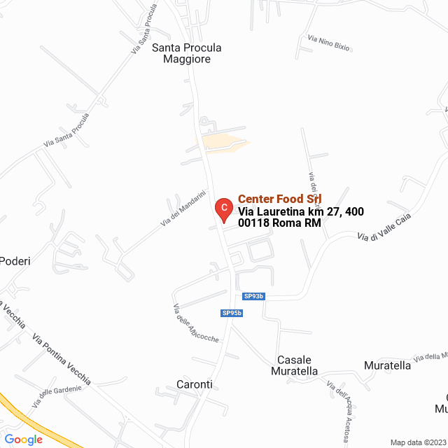 apri la mappa di Center Food Srl