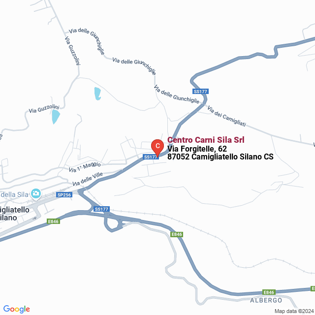 apri la mappa di Centro Carni Sila Srl