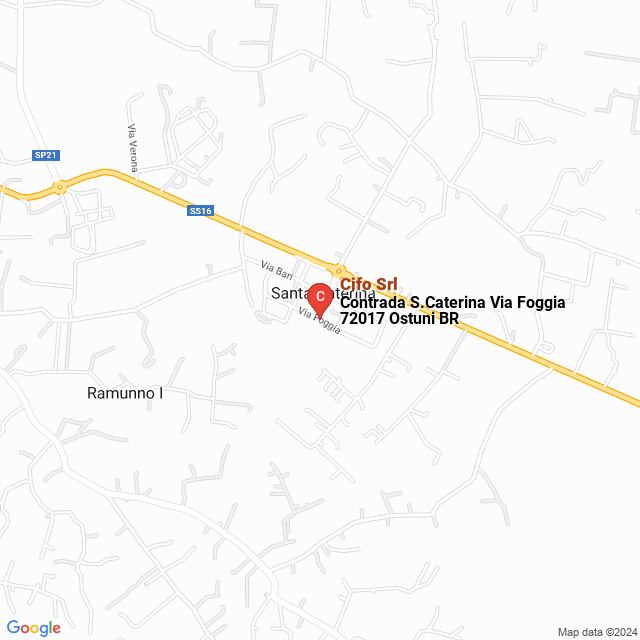 apri la mappa di Cifo Srl