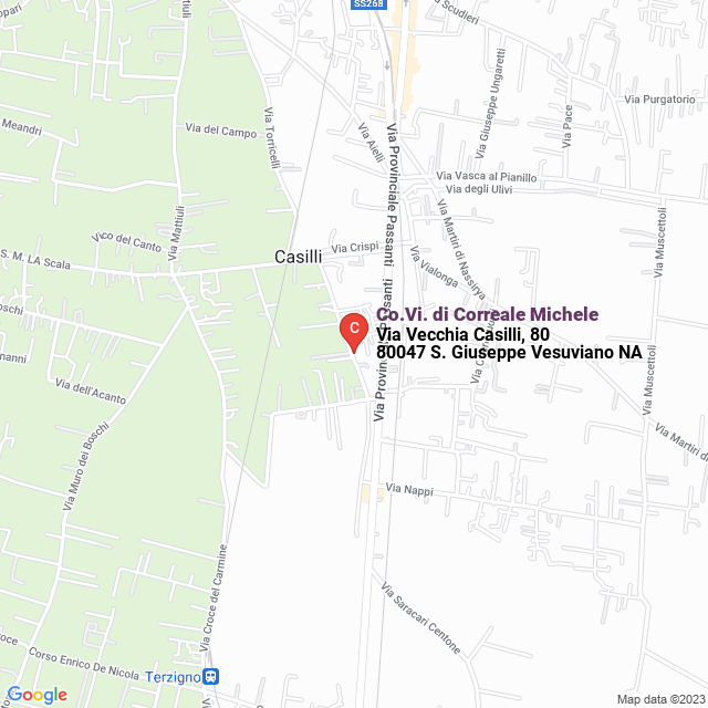 apri la mappa di Co.Vi. di Correale Michele