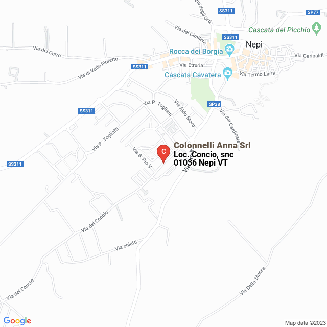 apri la mappa di Colonnelli Anna Srl