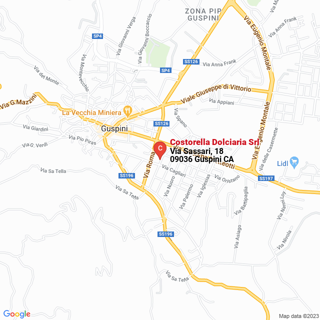 apri la mappa di Costorella Dolciaria Srl
