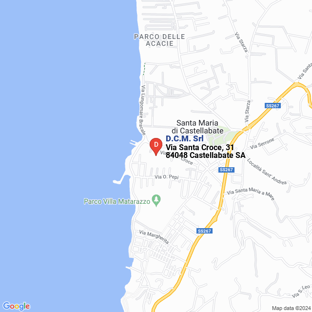 apri la mappa di D.C.M. Srl