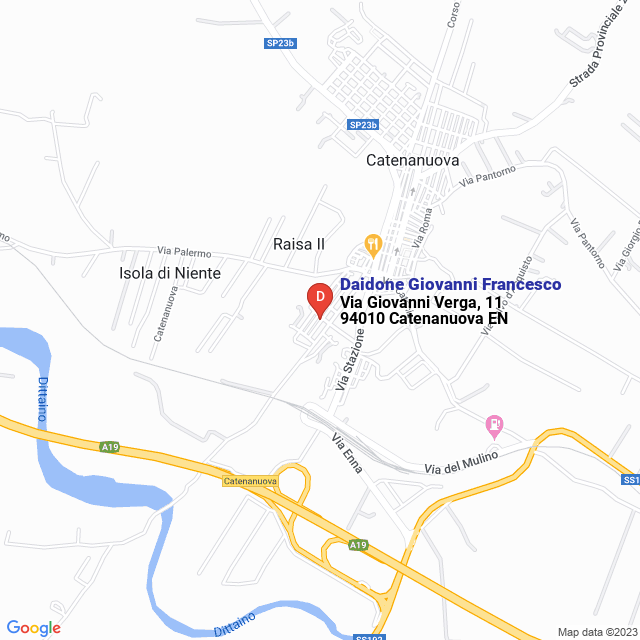 apri la mappa di Daidone Giovanni Francesco