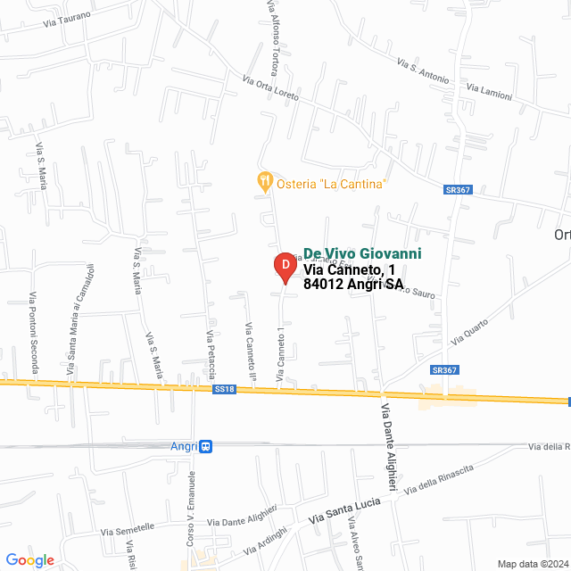 apri la mappa di De Vivo Giovanni