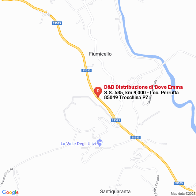apri la mappa di D&B Distribuzione di Bove Emma