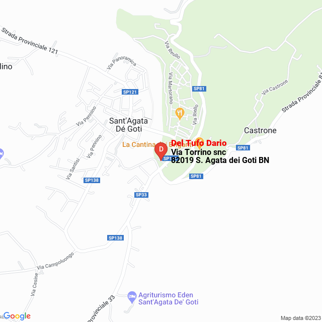 apri la mappa di Del Tufo Dario