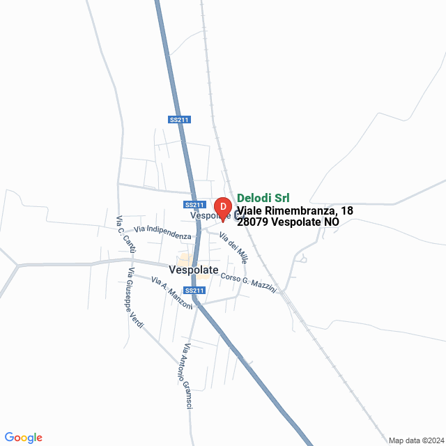 apri la mappa di Delodi Srl