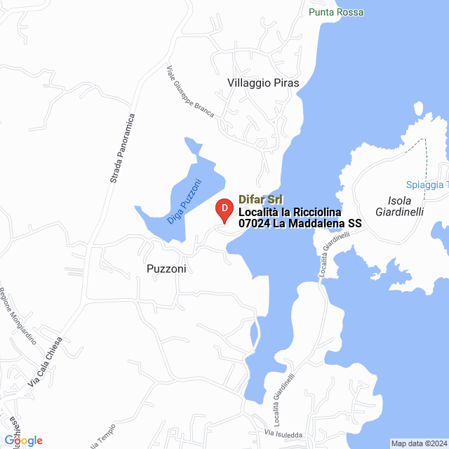 apri la mappa di Difar Srl