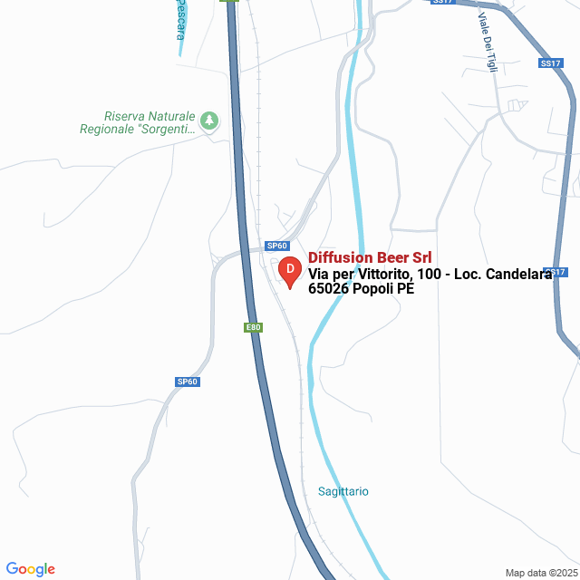 apri la mappa di Diffusion Beer Srl