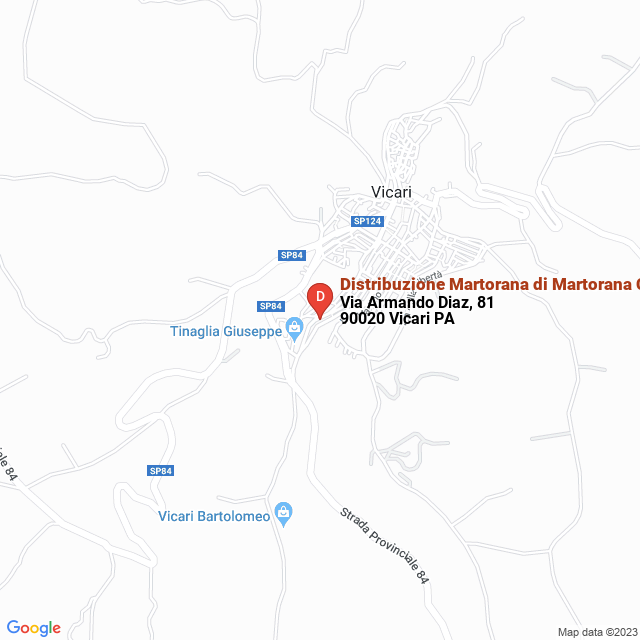 apri la mappa di Distribuzione Martorana di Martorana C.