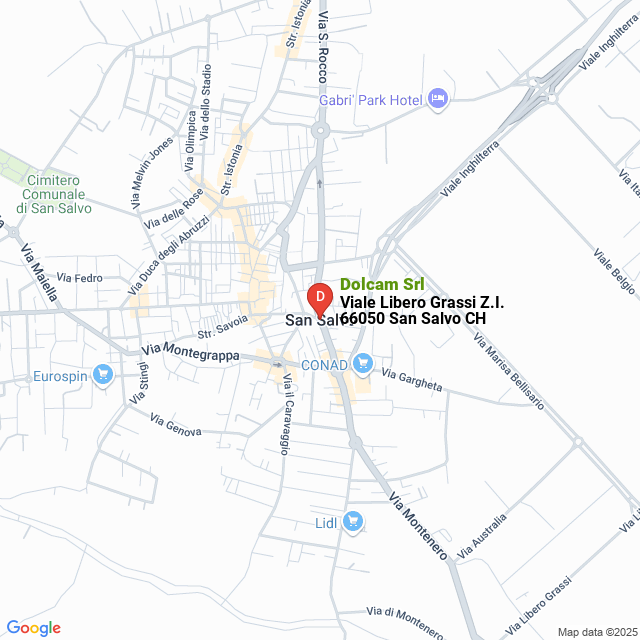 apri la mappa di Dolcam Srl