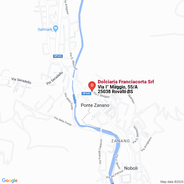 apri la mappa di Dolciaria Franciacorta Srl