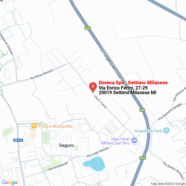 apri la mappa di Doreca Spa - Settimo Milanese