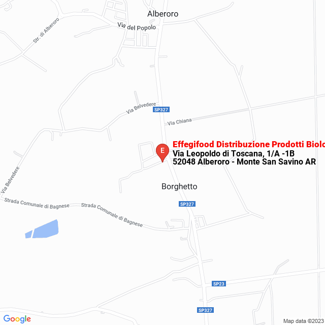 apri la mappa di Effegifood Distribuzione Prodotti Biologici di Alta Qualità