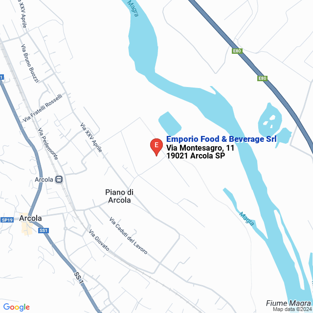 apri la mappa di Emporio Food & Beverage Srl