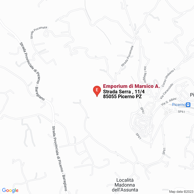 apri la mappa di Emporium di Marsico A.