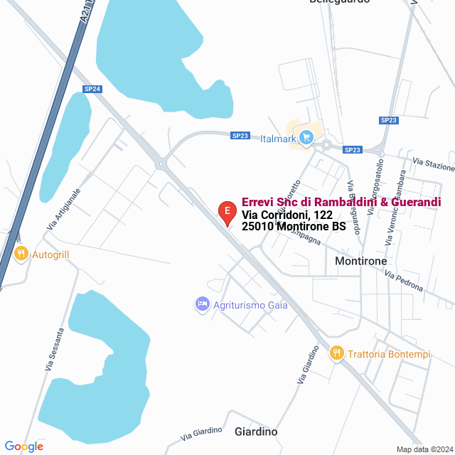 apri la mappa di Errevi Snc di Rambaldini & Guerandi