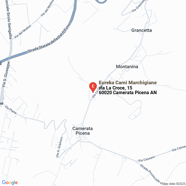apri la mappa di Eureka Carni Marchigiane