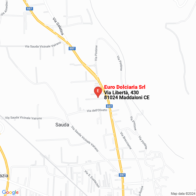 apri la mappa di Euro Dolciaria Srl