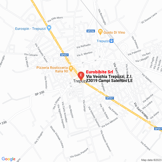 apri la mappa di Eurobibite Srl