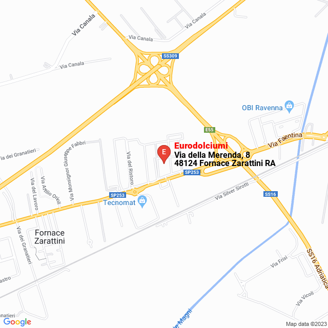 apri la mappa di Eurodolciumi