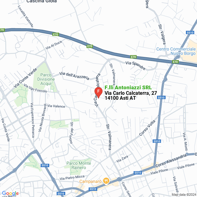 apri la mappa di F.lli Antoniazzi SRL