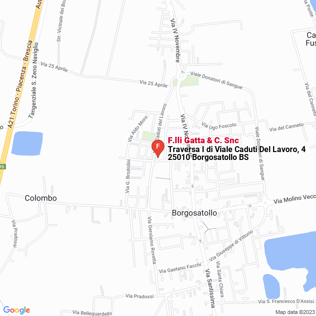 apri la mappa di F.lli Gatta & C. Snc