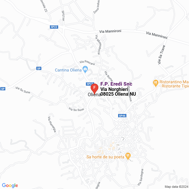 apri la mappa di F.P. Eredi Snc