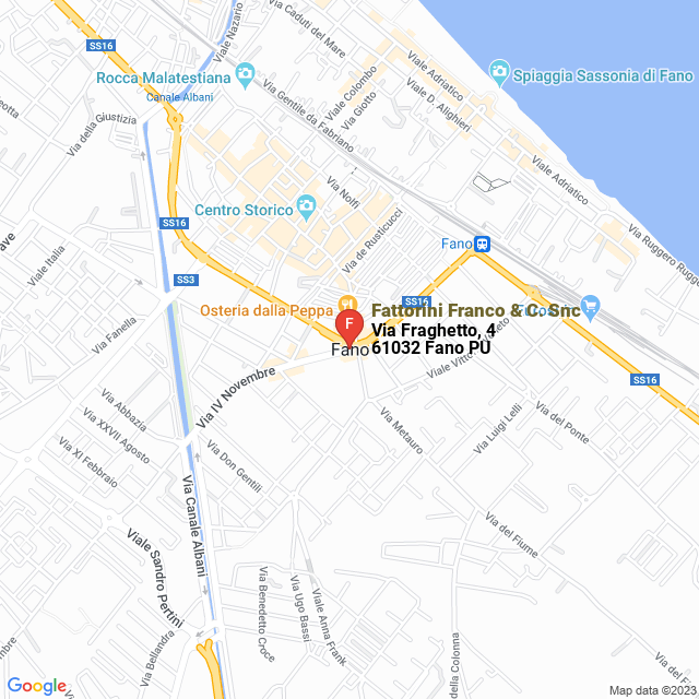 apri la mappa di Fattorini Franco & C. Snc