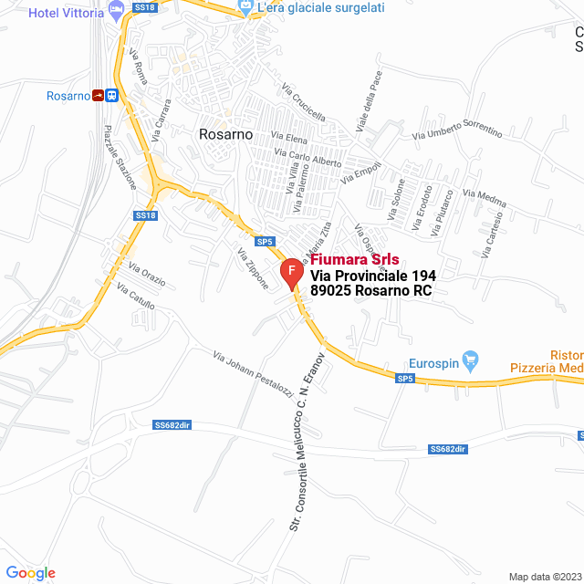 apri la mappa di Fiumara Srls