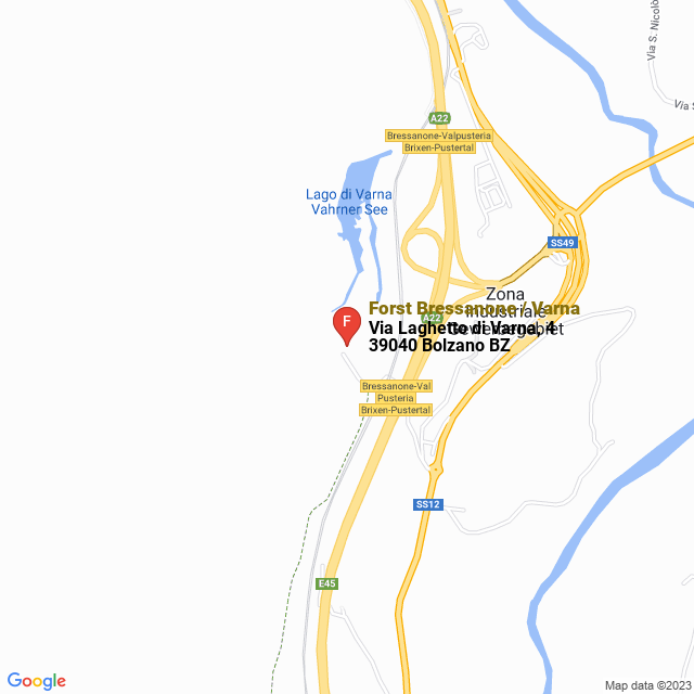 apri la mappa di Forst Bressanone / Varna