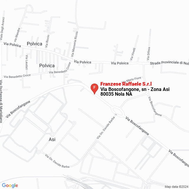 apri la mappa di Franzese Raffaele S.r.l