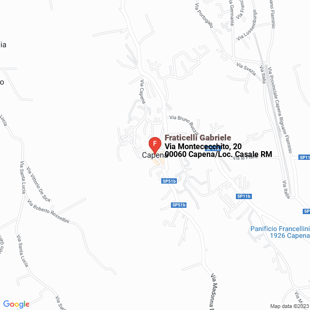 apri la mappa di Fraticelli Gabriele