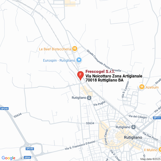 apri la mappa di Frescogel S.r.l.