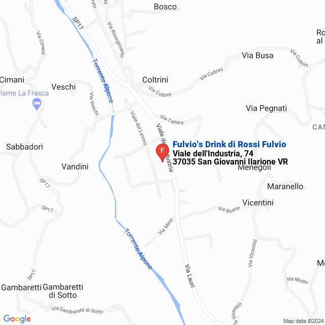 apri la mappa di Fulvio‘s Drink di Rossi Fulvio