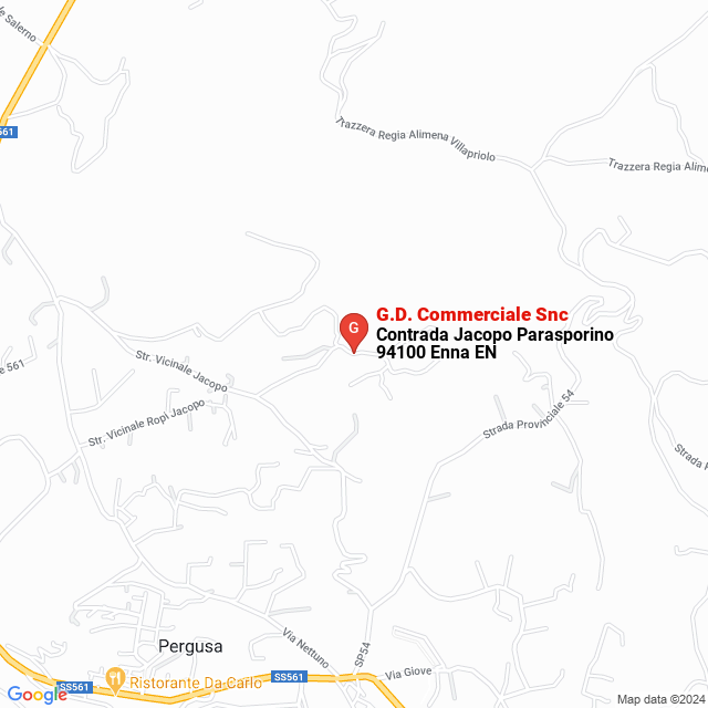 apri la mappa di G.D. Commerciale Snc