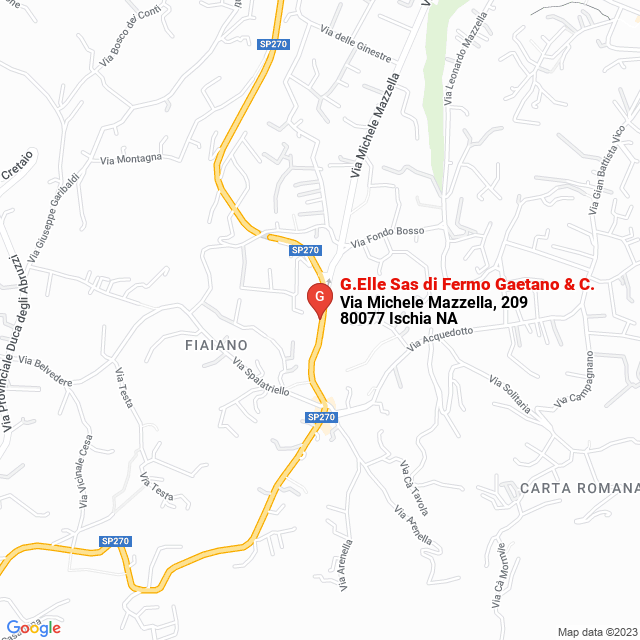 apri la mappa di G.Elle Sas di Fermo Gaetano & C.